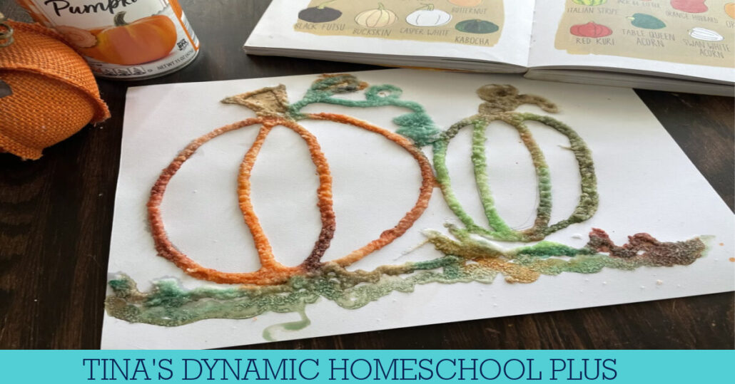 Easy Pumpkin Salt Painting: A Creative Fall Activity For All Ages