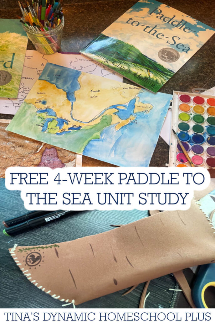 Free 4-Week Kid's Paddle To The Sea Unit Study