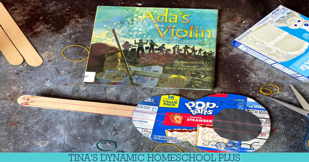 Free Ada's Violin Worksheets And How To Make A Recycled Instrument