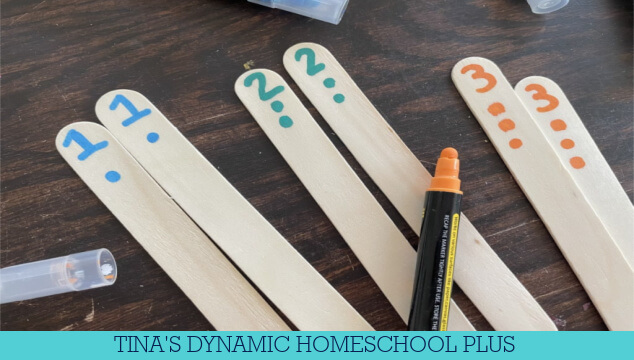 How to Create a Kindergarten Math Game With Popsicle Sticks