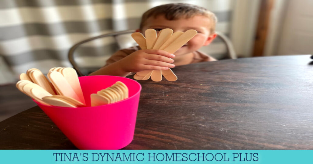 How to Create a Kindergarten Math Game With Popsicle Sticks