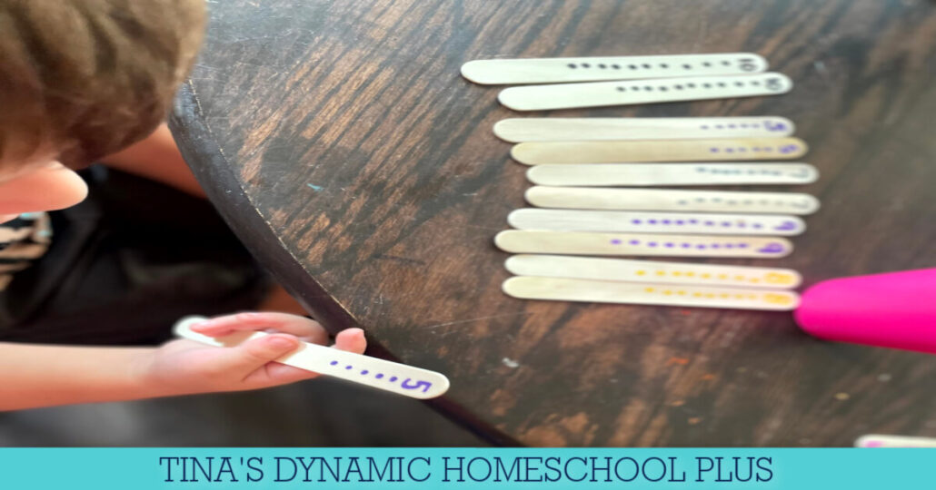 How to Create a Kindergarten Math Game With Popsicle Sticks