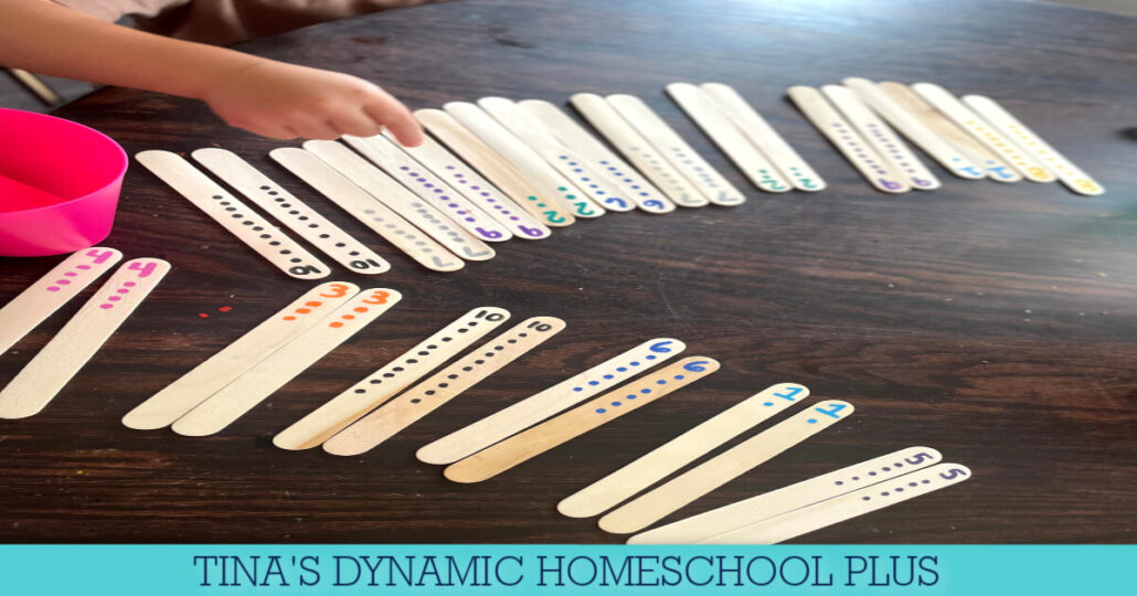 How to Create a Kindergarten Math Game With Popsicle Sticks