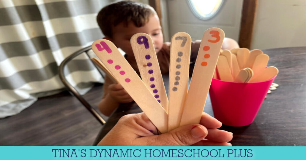 How to Create a Kindergarten Math Game With Popsicle Sticks