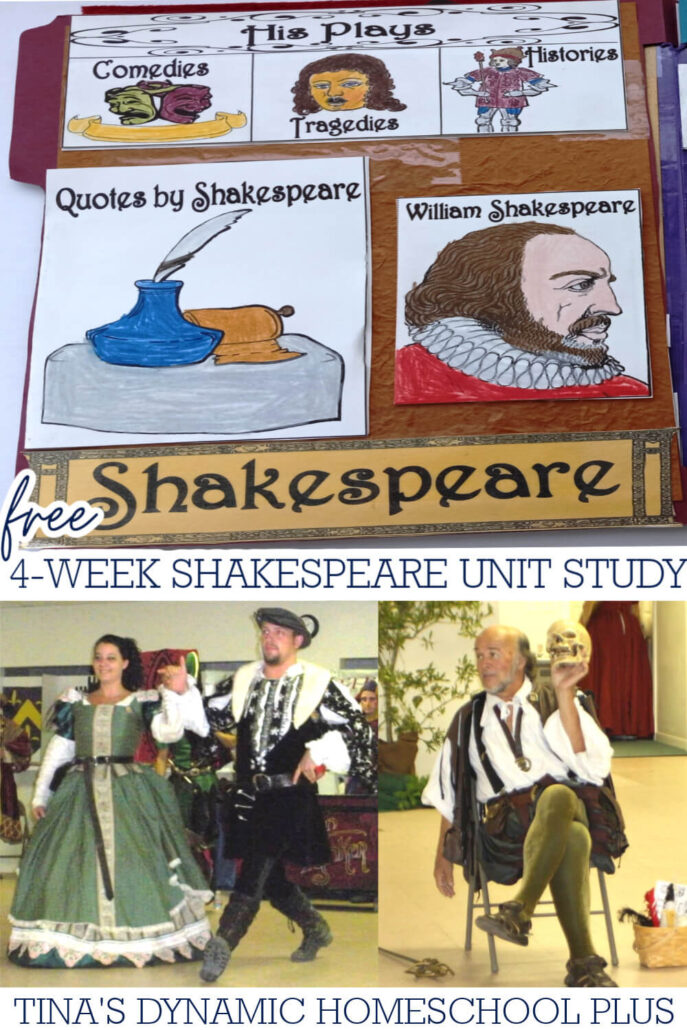 4 Week Free Shakespeare Unit Study & Best Hands-on Ideas