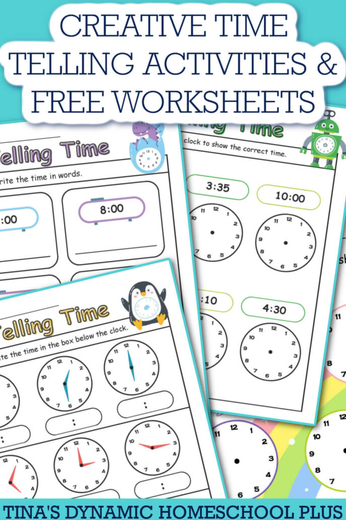 Creative Time Telling Activities And Free Worksheets For Young Learners