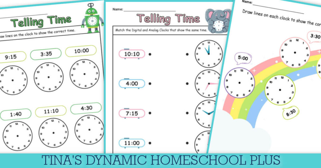 Creative Time Telling Activities And Free Worksheets For Young Learners