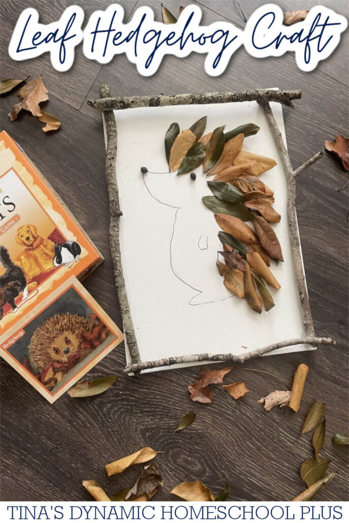 Fun and Easy Leaf Hedgehog Craft for Autumn Days