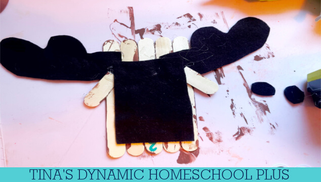 Winter Easy Crafts with An Adorable Moose Head Craft