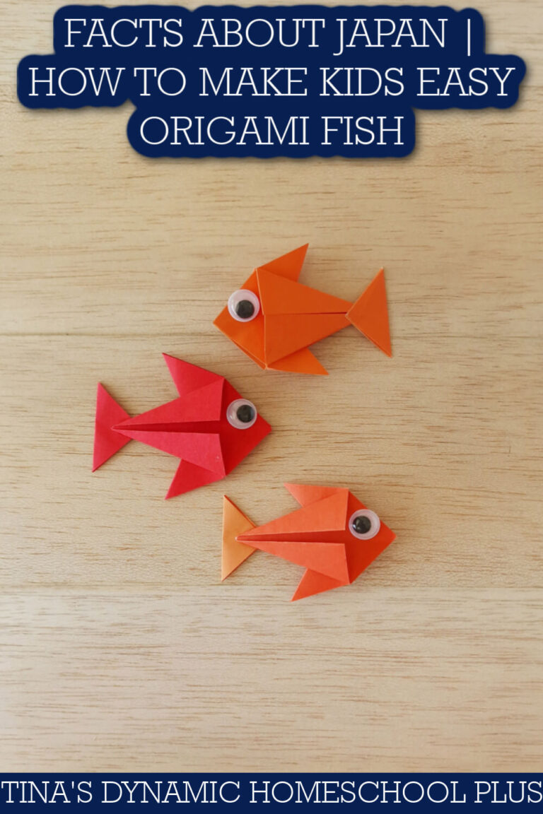Origami But Facts About Japan | How To Make Kids Easy Origami Fish