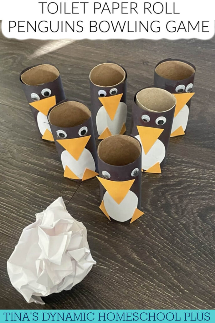 How To Create Toilet Paper Roll Penguins For A Bowling Game