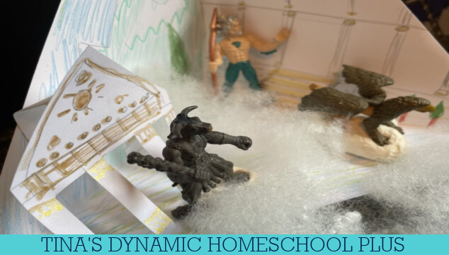 How to Make a Cool Greek Mythology Triorama With Kids