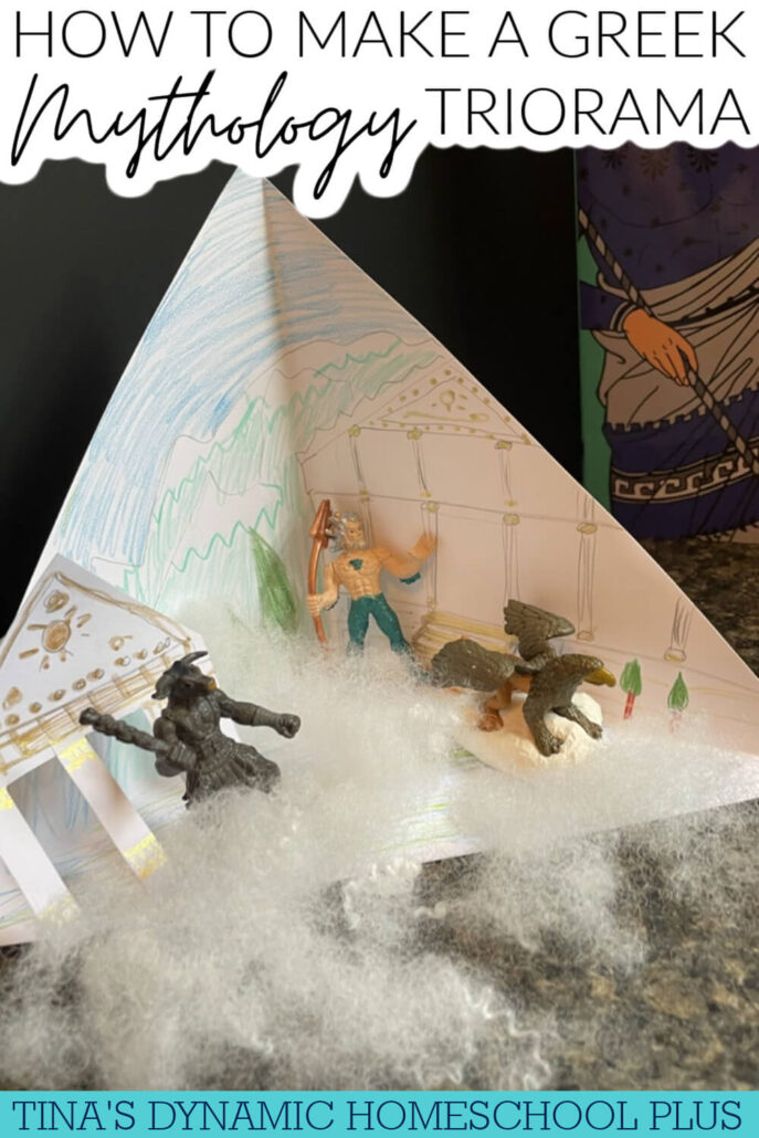 How to Make a Cool Greek Mythology Triorama With Kids