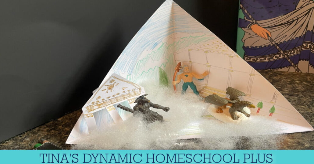 How to Make a Cool Greek Mythology Triorama With Kids