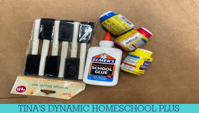 How to Make a Triorama Teaching the Primary Colors with Dollar Tree Supplies