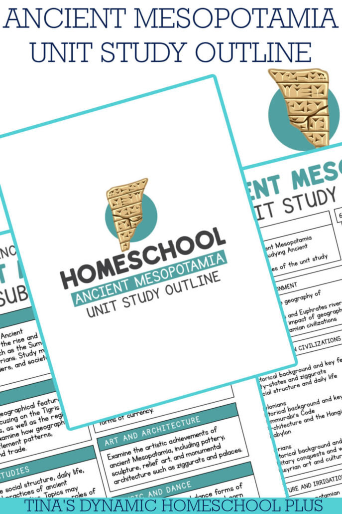 Learning Made Easy: Ancient Mesopotamia Unit Study Outline