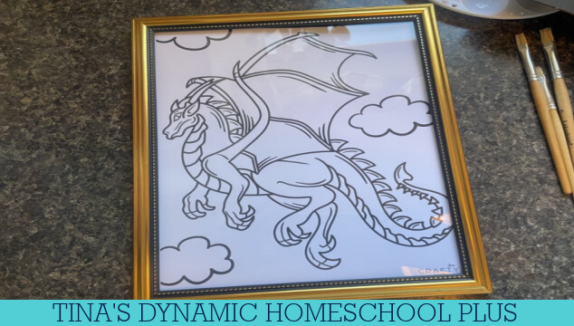 Color Your World: Fun and Easy Dragon Stained Glass Project