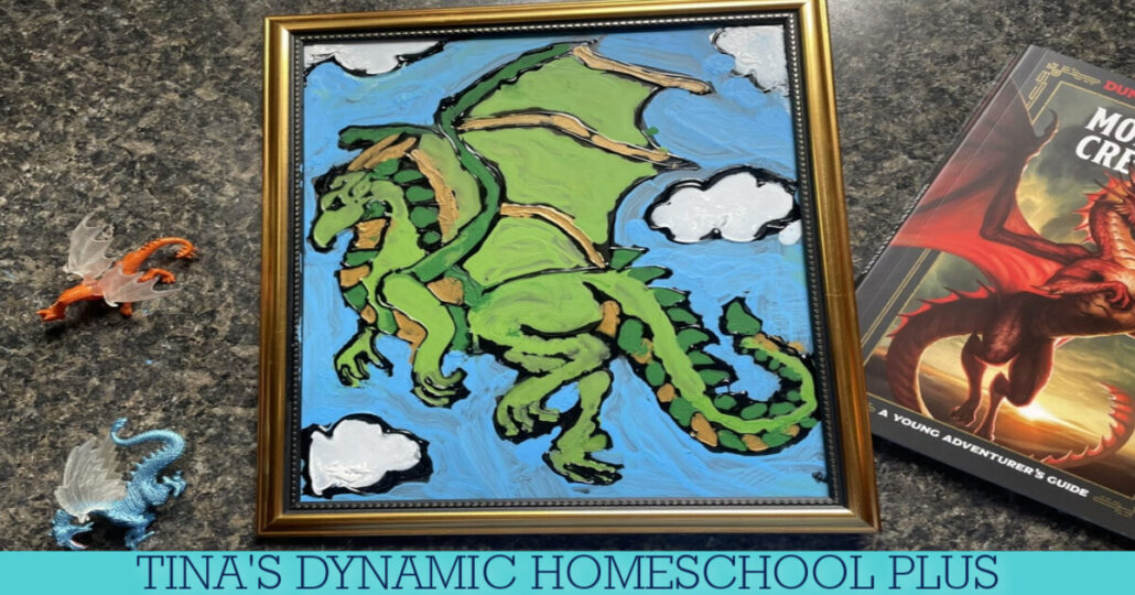 Color Your World: Fun and Easy Dragon Stained Glass Project