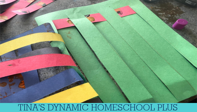 How To Make A Kente Cloth to Pair With 3rd Grade History Homeschool Curriculum