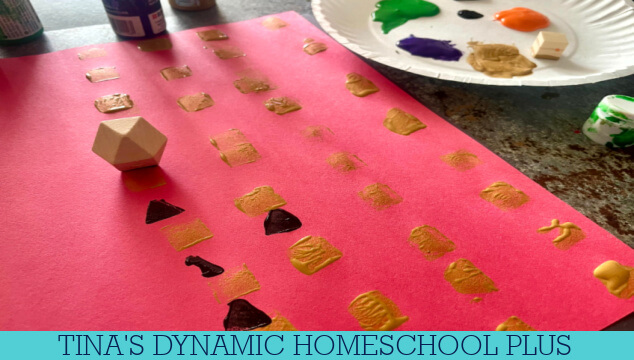 How To Make A Kente Cloth to Pair With 3rd Grade History Homeschool Curriculum