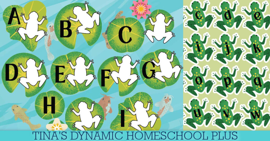 Jumpstart Learning with the Free Alphabet Frog Lily Pad Game