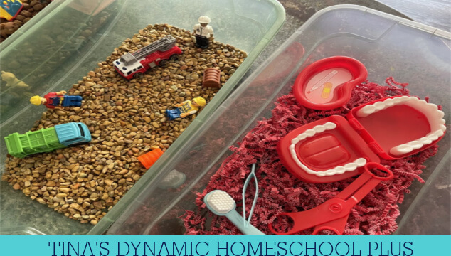 Sensory Play Made Easy: Crafting a Community Helpers Sensory Bin