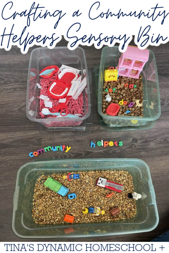 Sensory Play Made Easy: Crafting a Community Helpers Sensory Bin