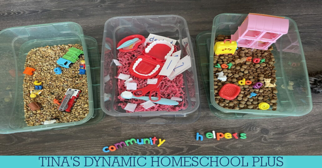 Sensory Play Made Easy: Crafting a Community Helpers Sensory Bin