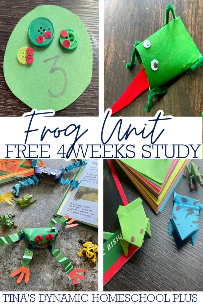 4 Weeks Free Homeschool Frog Unit Study & Best Hands-On Ideas