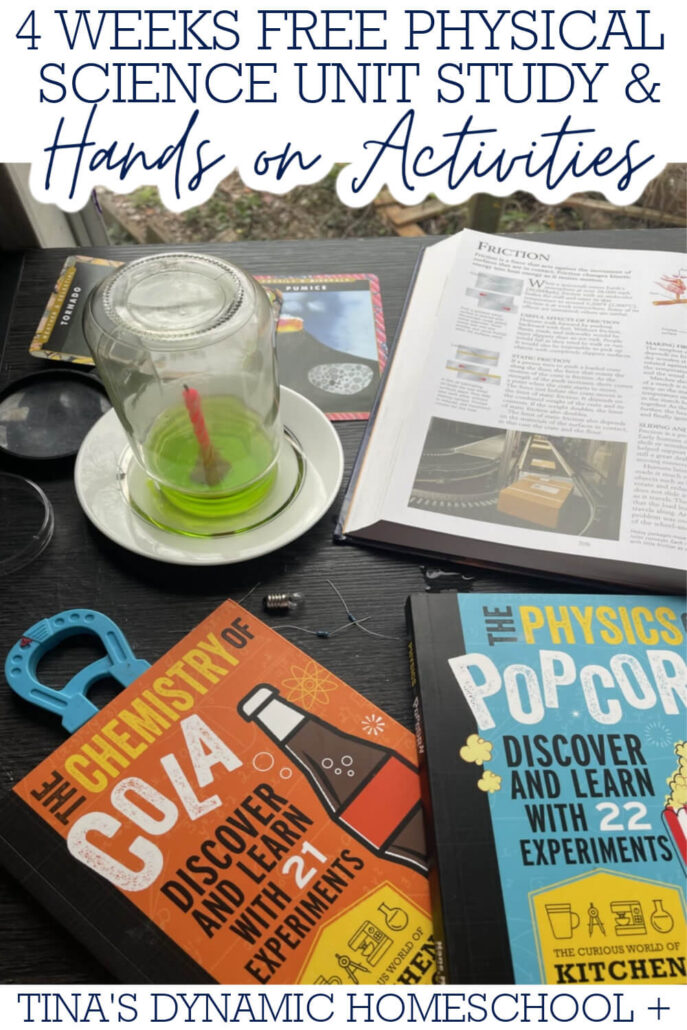 4 Weeks Free Physical Science Unit Study & Best Hands-on Ideas