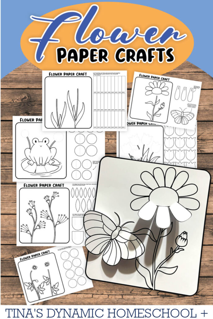 Best Flower Crafting Ideas And Free 3D Flower Templates