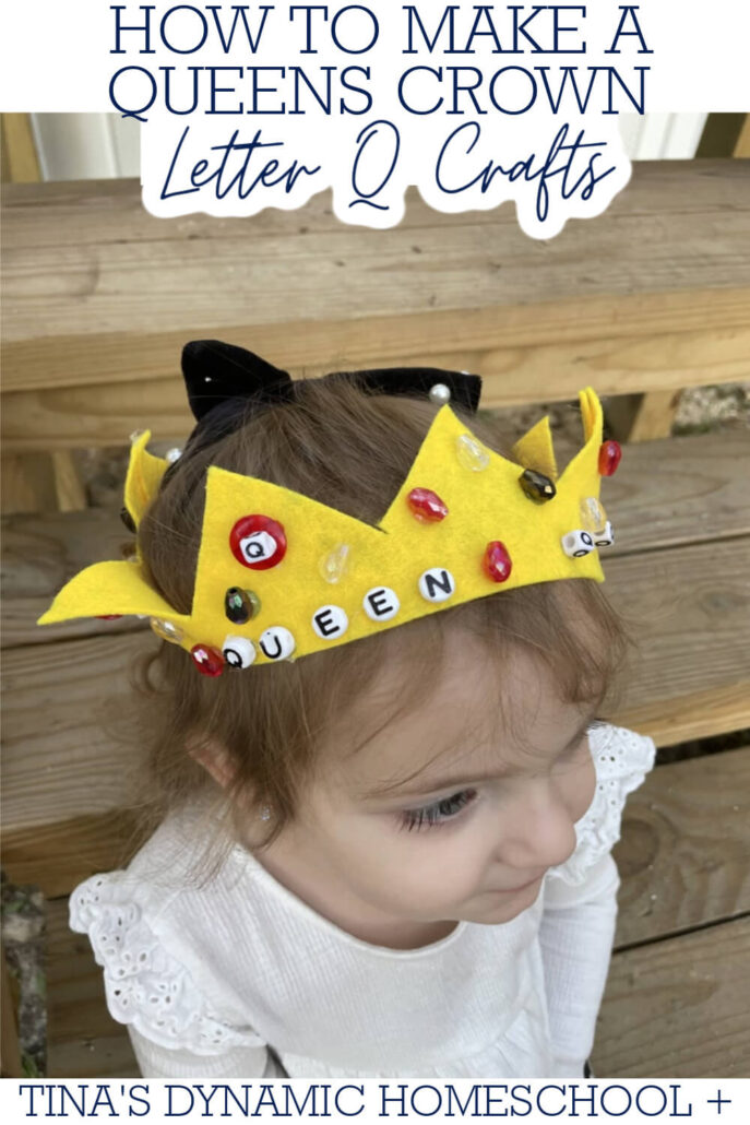 How to Make a Queens Crown | Letter Q Crafts for Preschoolers