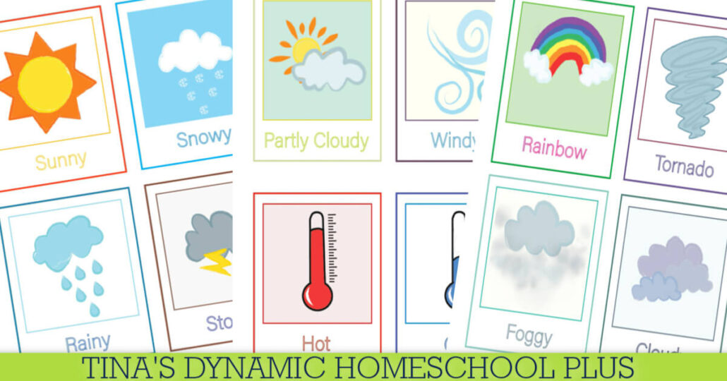 Weather Activities For Early Years and Free Printable Flashcards