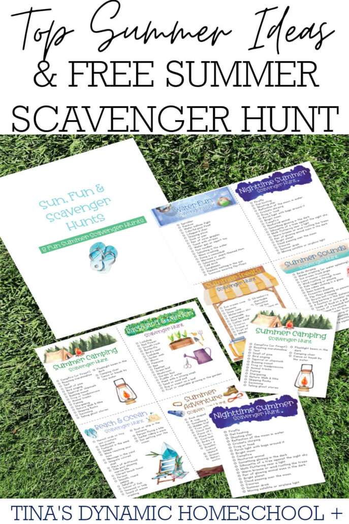 Explore the Outdoors: Top Summer Ideas and Free Scavenger Hunt