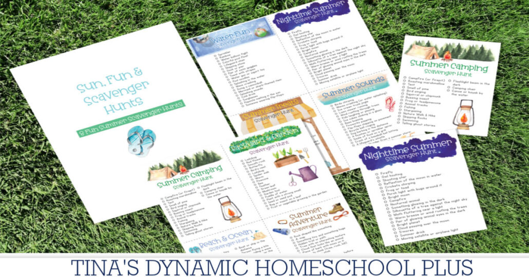 Explore the Outdoors: Top Summer Ideas and Free Scavenger Hunt