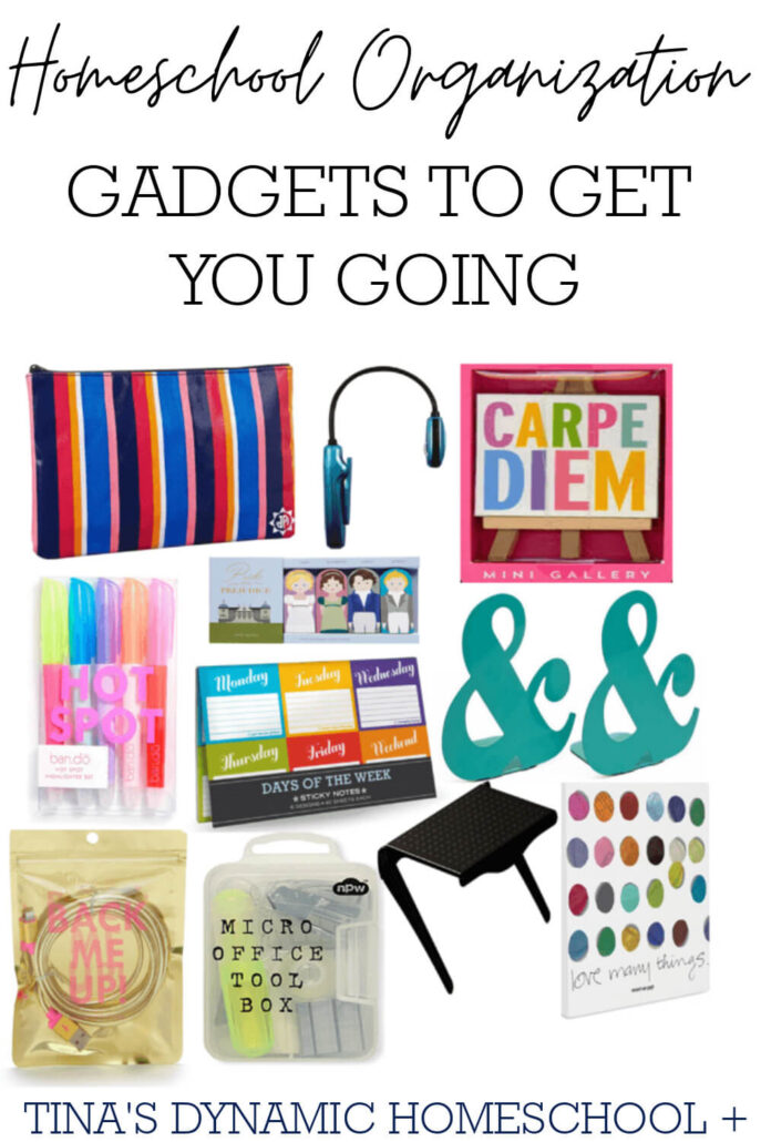 Homeschool Organization Motivation - 11 Gadgets To Get You Going