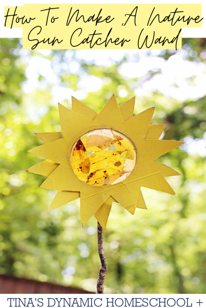 How To Make A Nature Sun Catcher Wand