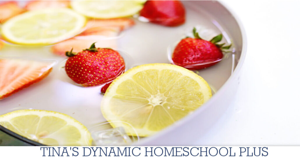 How to Make a Strawberry Lemonade Summer Sensory Bin