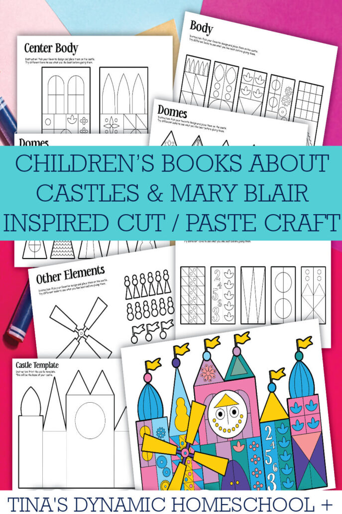 Children's Books About Castles and Simple Mary Blair-Inspired Craft