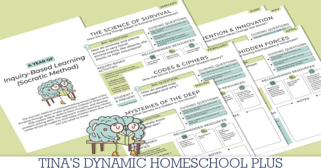 Critical Thinking Homeschool Curriculum | Free 1 Year Inquiry Based Worksheets