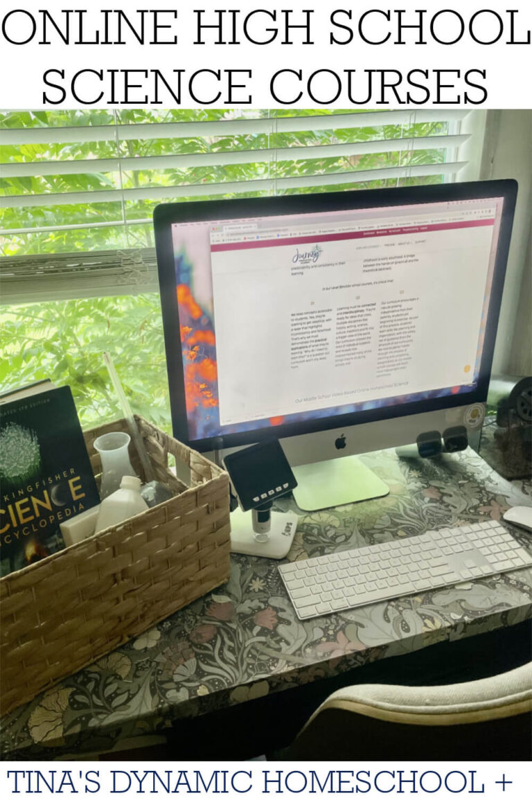 Online High School Science Courses For Homeschoolers Who Love Choices