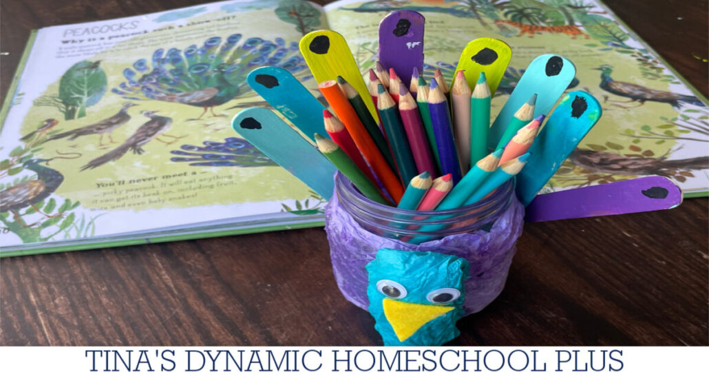 P Is For Peacock Craft | Peacock Quick Study
