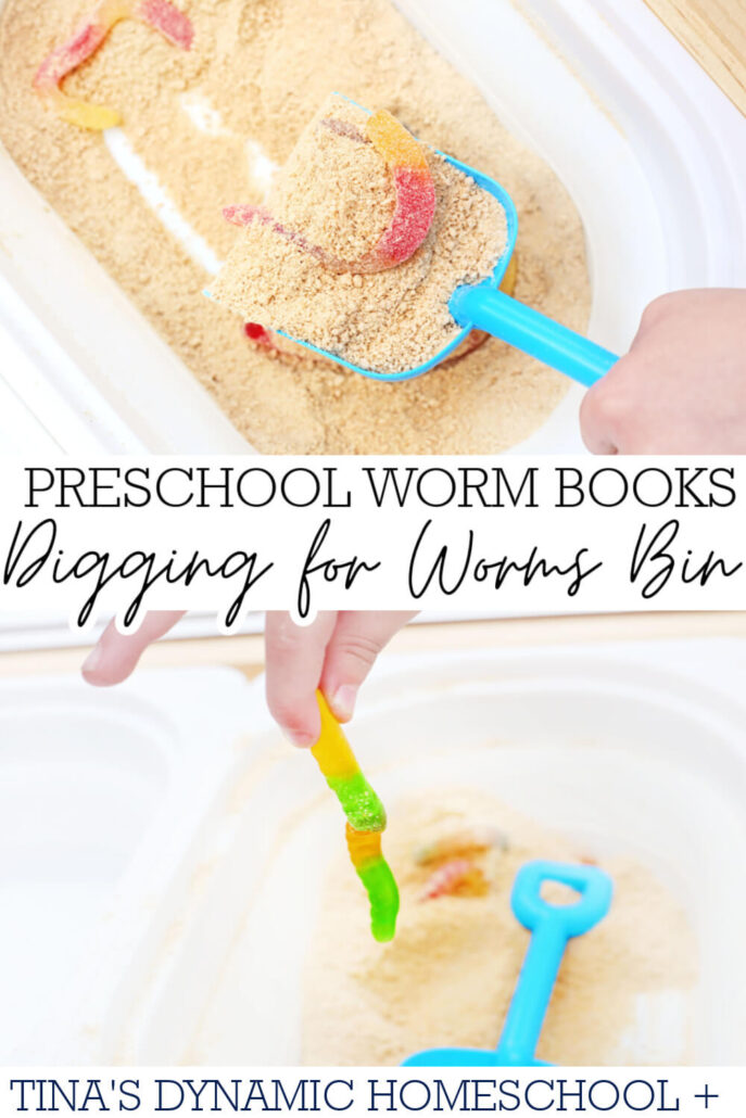Fun Worm Books For Preschoolers And How To Make A Worms Sensory Bin