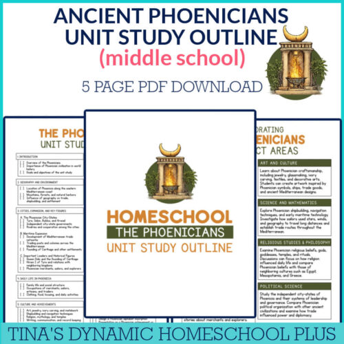 Learning Made Easy: Ancient Phoenicians Unit Study Outline