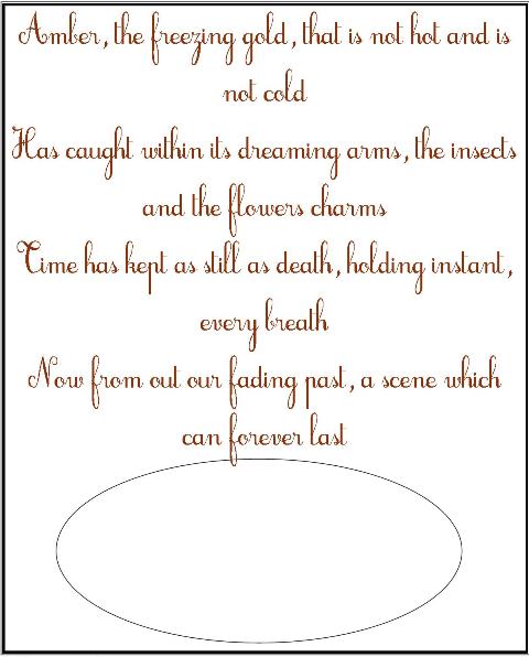 Amber - Freezing Gold Lapbook and Unit Study